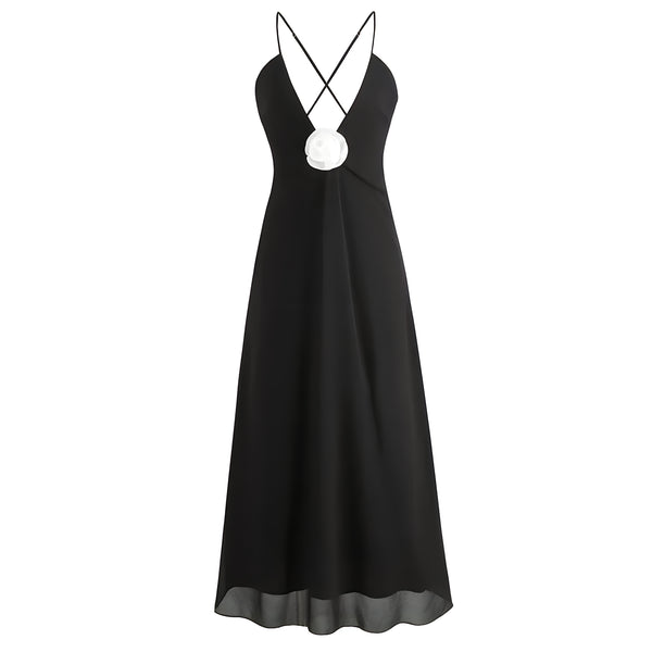 The Luciana Sleeveless Midi Dress