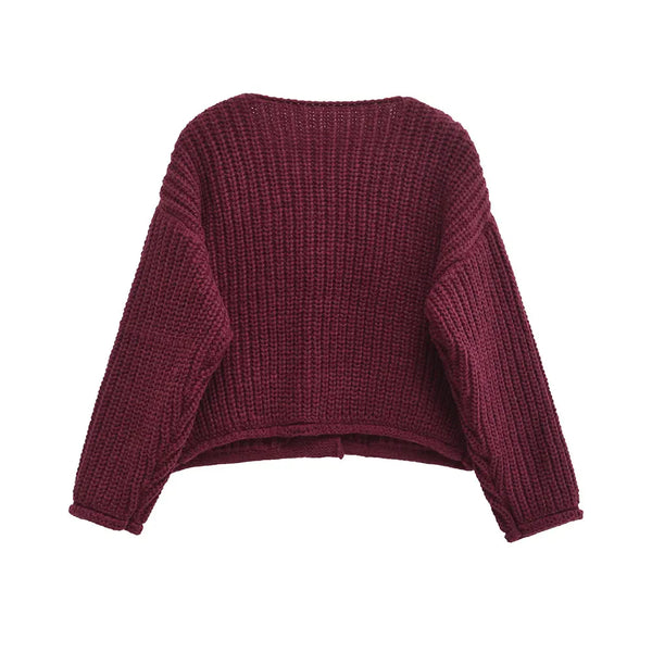 The Elea Long Sleeve Knitted Sweater