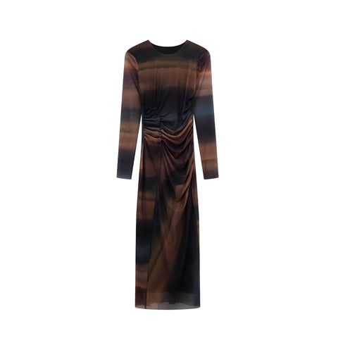 The Montana Long Sleeve Midi Dress