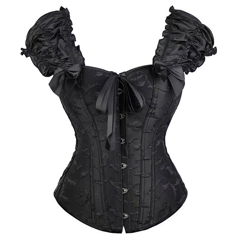 The Ruth Ruffled Sleeve Corset Top