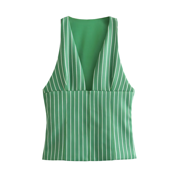 The Selene Sleeveless Blouse