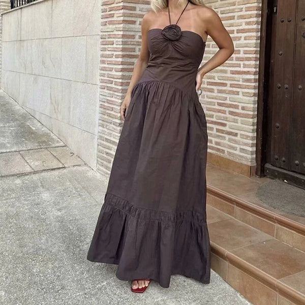 The Xanthe Sleeveless Maxi Dress